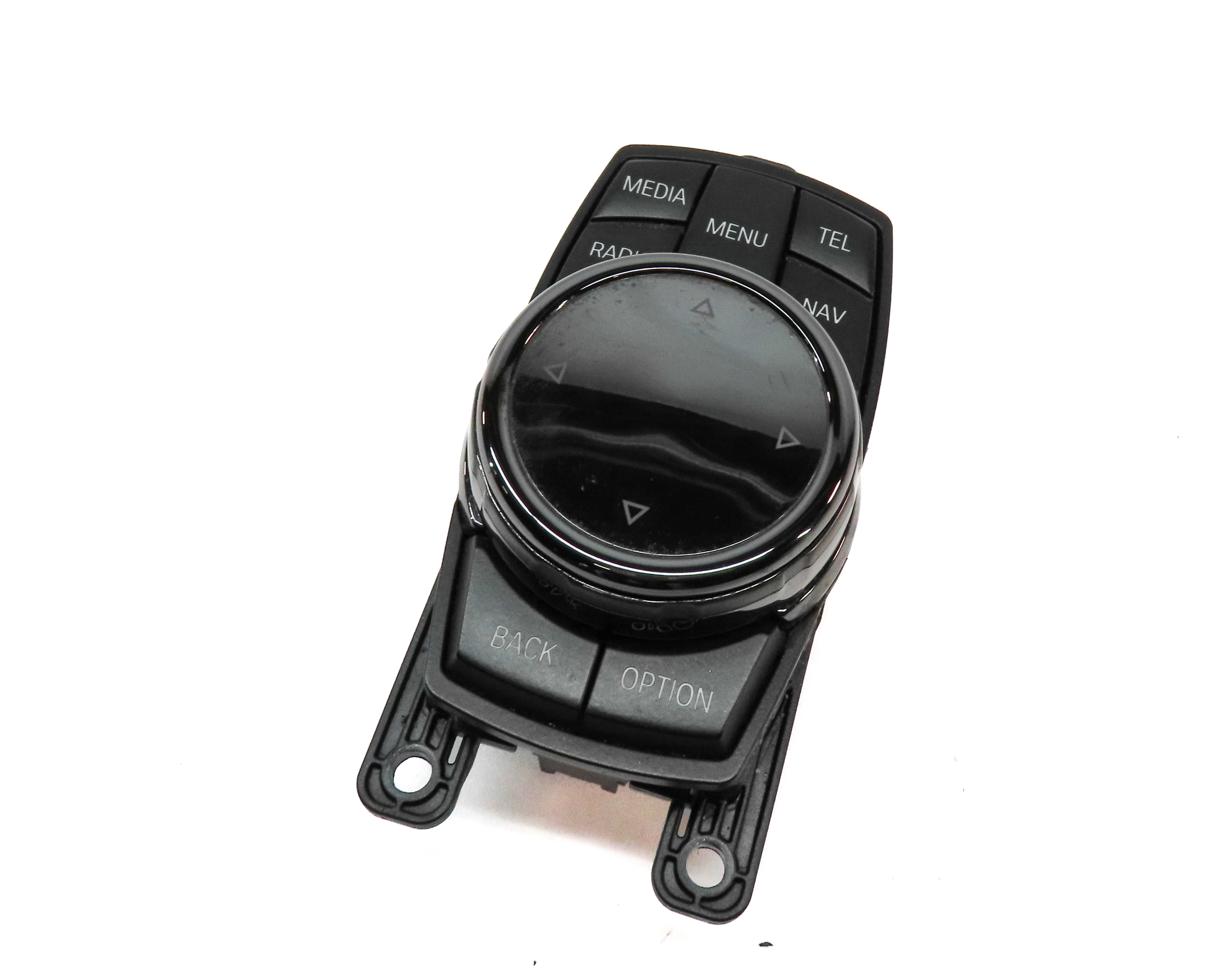 14-16 BMW 550i 750i F01 F10 CENTER CONSOLE iDRIVE MEDIA CONTROL KNOB w/CERAMIC — exact item pictured